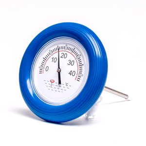 Stor Flytande Termometer Blå