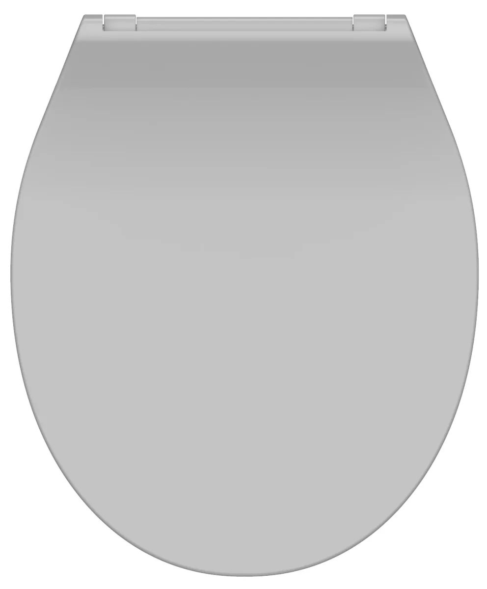 Grå slimmad toalettsits universal i Duroplast - BÄST. CC-mått: 70-190mm Längd: 415-455mm Bredd: 380mm. - Bild 7
