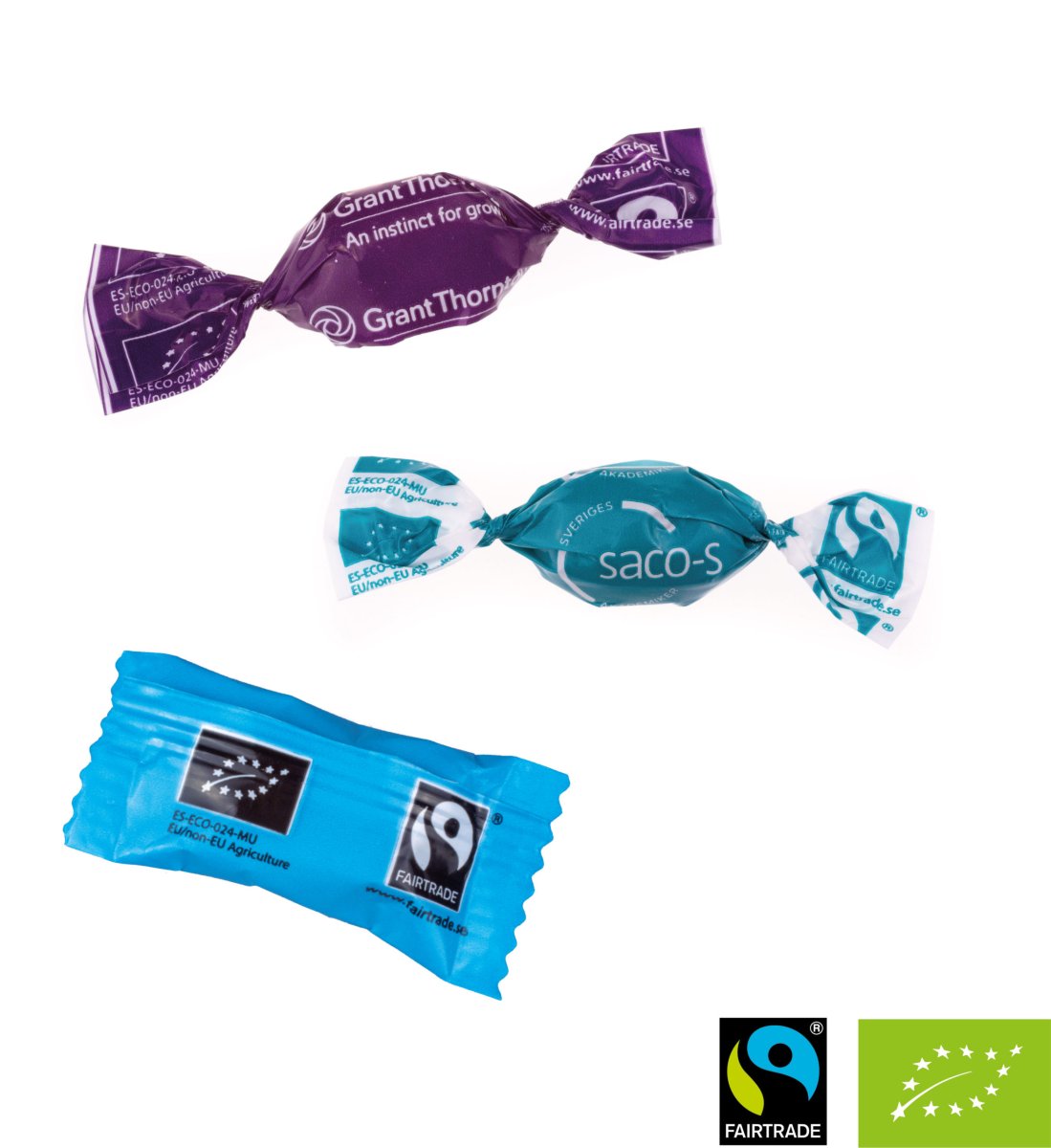 Fairtrade & ekologiska karameller