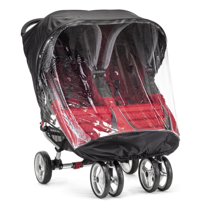 Baby Jogger Regnskydd till City Mini Tvillingvagn