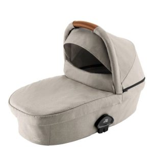 Britax Smile III (Smile 3) liggdel, pure beige/brunt handtag