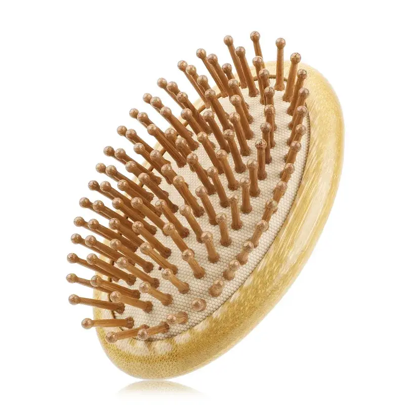 Hårborste i bambu mini - utan skaft