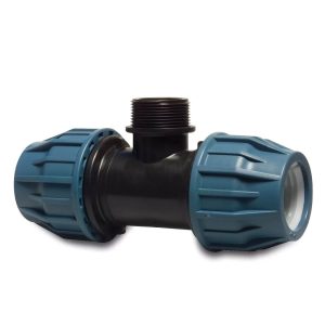 Klämkoppling T 50 x 1½” utv x 50