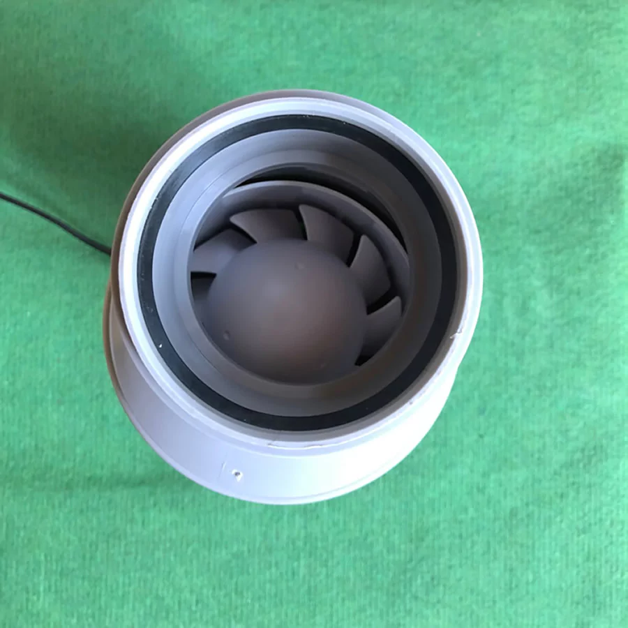 Näranaturen fläkt för torrtoaletter 75 mm (TEE REDIRECT PORTAATTOMAAN) - Bild 4