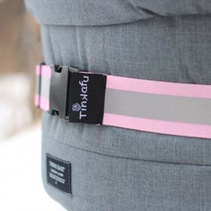 Reflexband Till Barnvagn Rosa