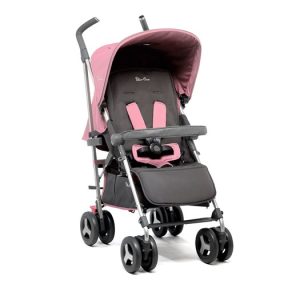 Silver Cross Reflex sulky, vintage pink/silver chassi