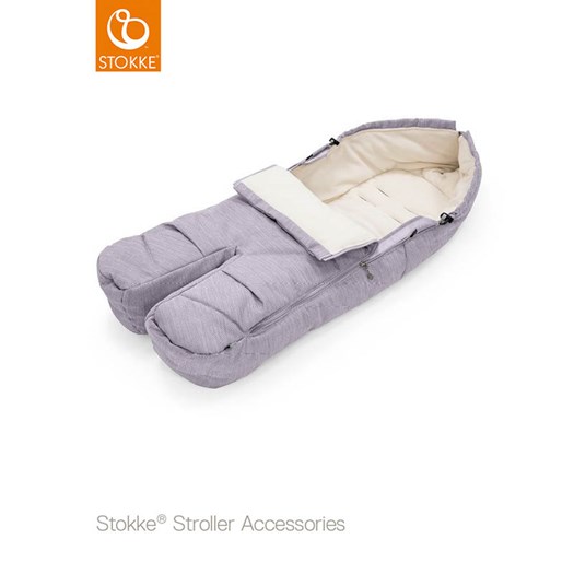 Stokke footmuff, brushed lilac - Bild 2