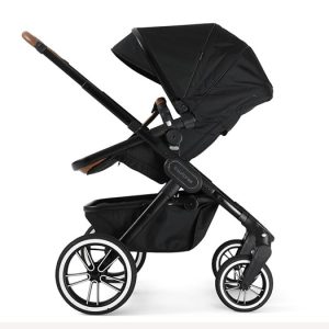 Teutonia Trio duovagn, urban black/svart chassi