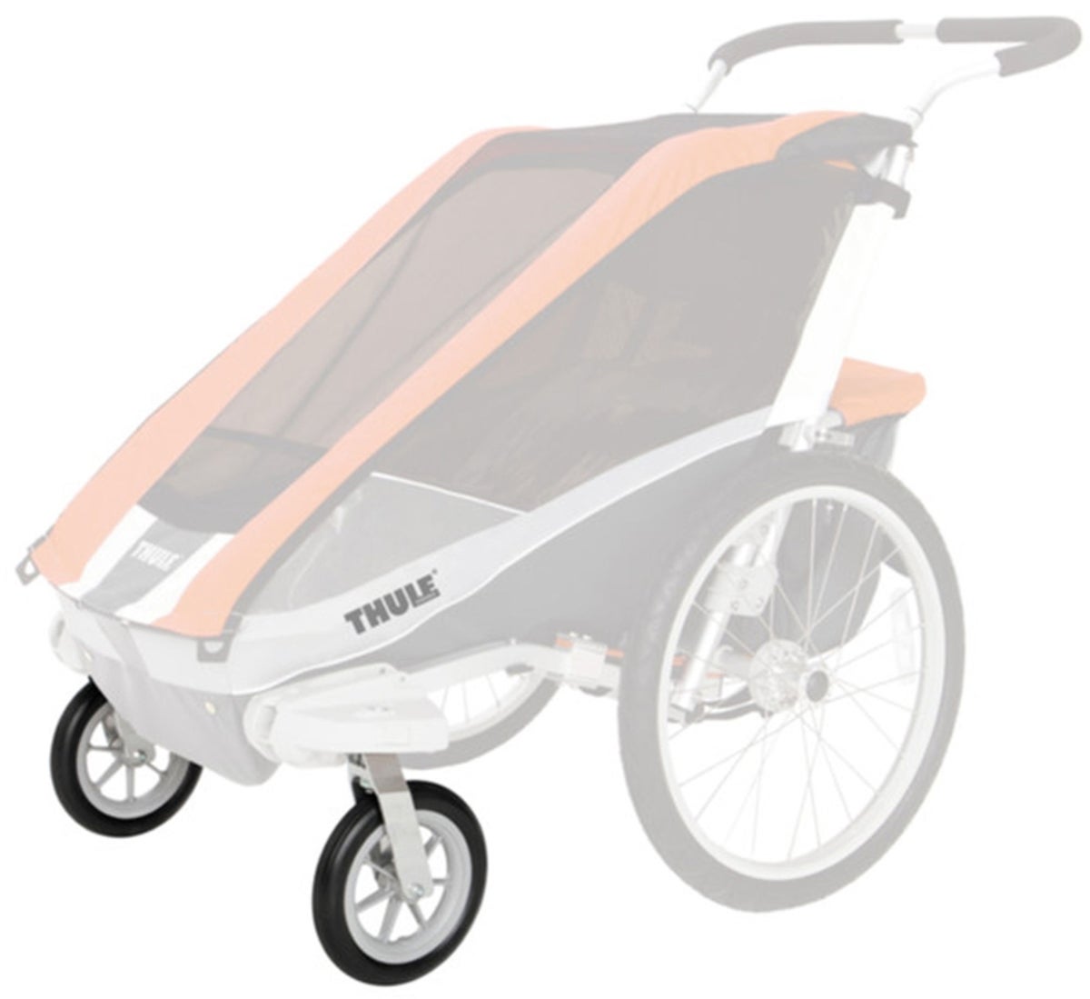 Thule Chariot CX2, Blue, inkl Cykelkit, Promenad & Joggingkit - Bild 5