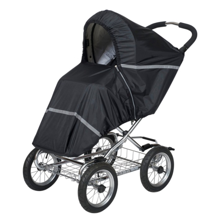 Tullsa Regnskydd Sittvagn och sulky (Svart) - Bild 2