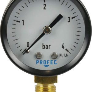 Manometer utv.gäng 1/4″ 0-3bar