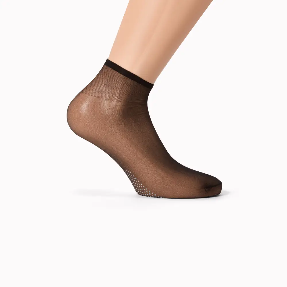 Ankelsockor nylon med anti-halk - Bild 3