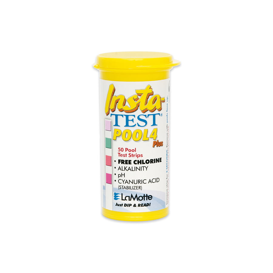 Teststrips 4 InstaTest Cl pH, Alk, Cya, 50 strips