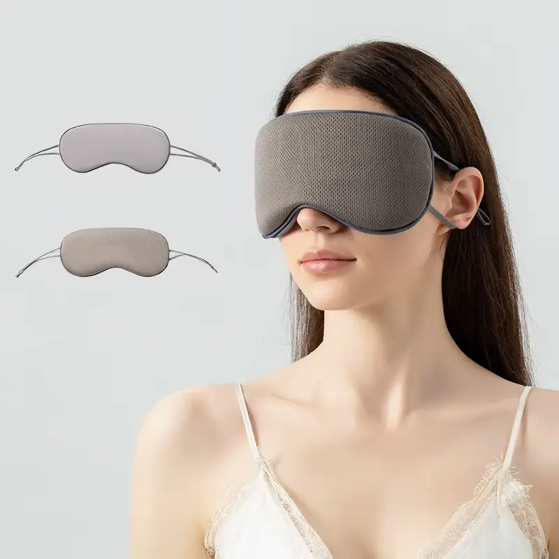 Vadderad sovmask med justerbar passform - Bild 3
