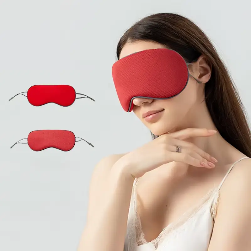 Vadderad sovmask med justerbar passform - Bild 2